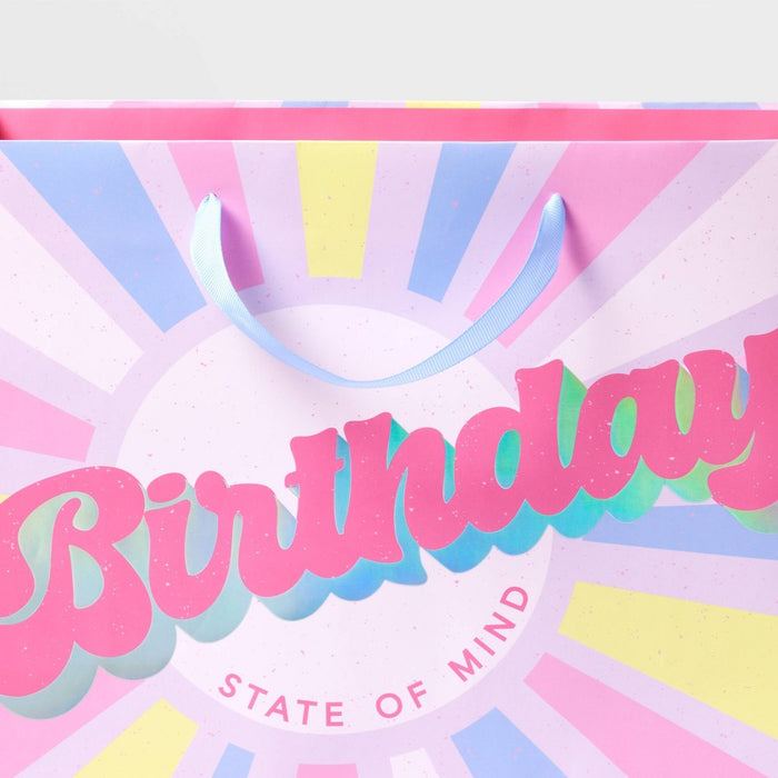Birthday State of Mind Vogue Gift Bag - Spritz