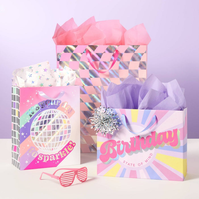 Birthday State of Mind Vogue Gift Bag - Spritz
