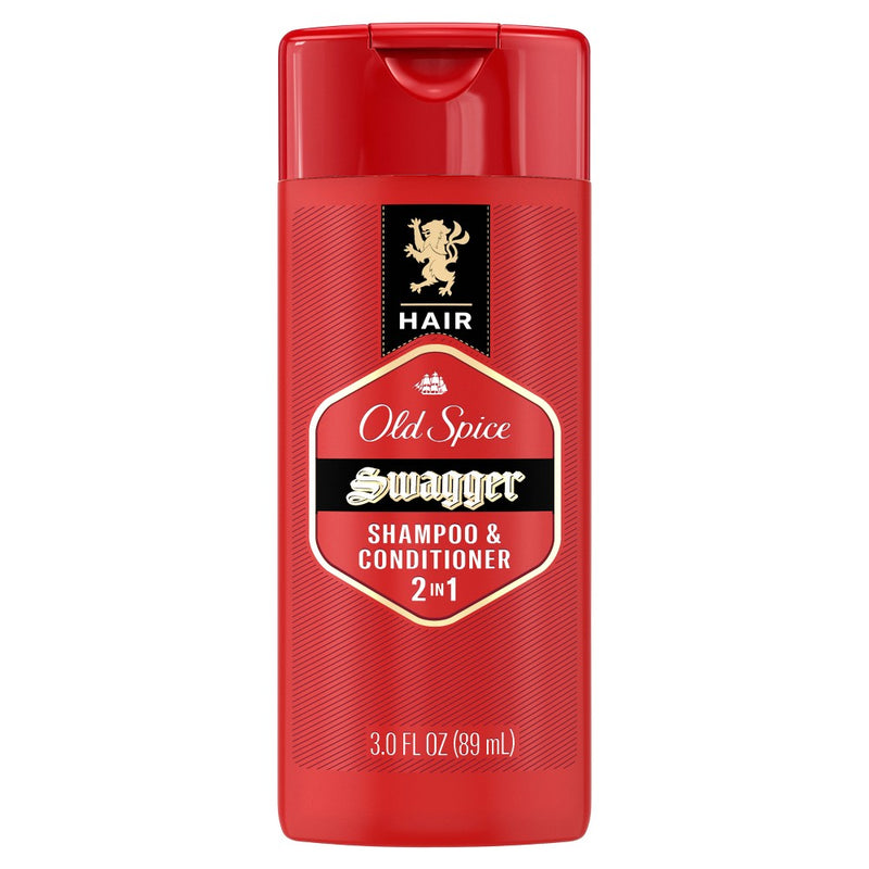 Old Spice Swagger 2-in-1 Shampoo & Conditioner - Trial Size - 3 fl oz