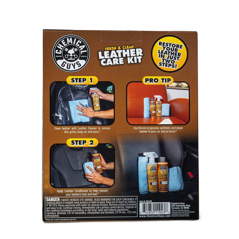 Chemical Guys Kit (4 Piece) Leather Kit