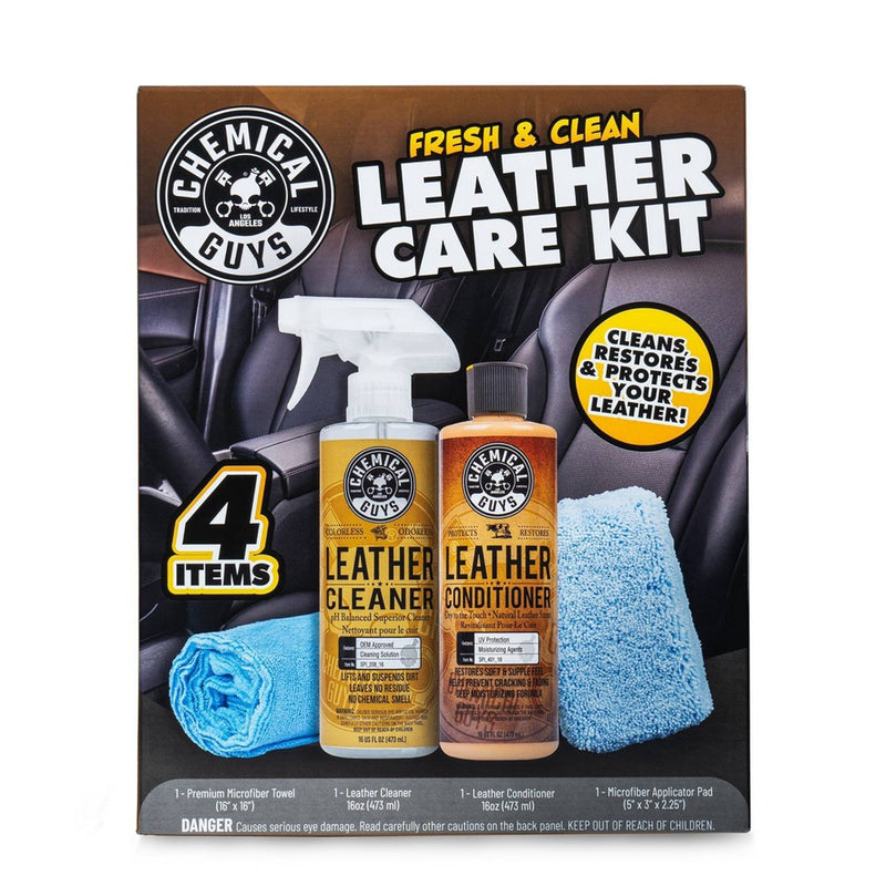 Chemical Guys Kit (4 Piece) Leather Kit