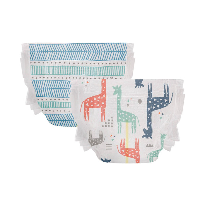 The Honest Company Clean Conscious Disposable Diapers Giraffes & Dots + Dashes - Size 1 - 78ct