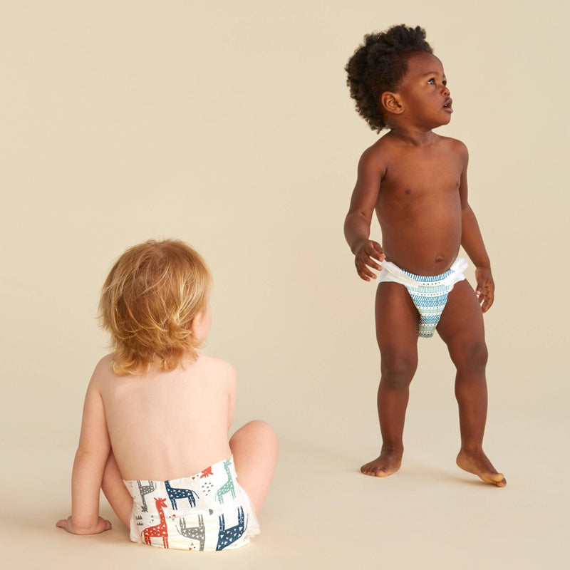 The Honest Company Clean Conscious Disposable Diapers Giraffes & Dots + Dashes - Size 1 - 78ct