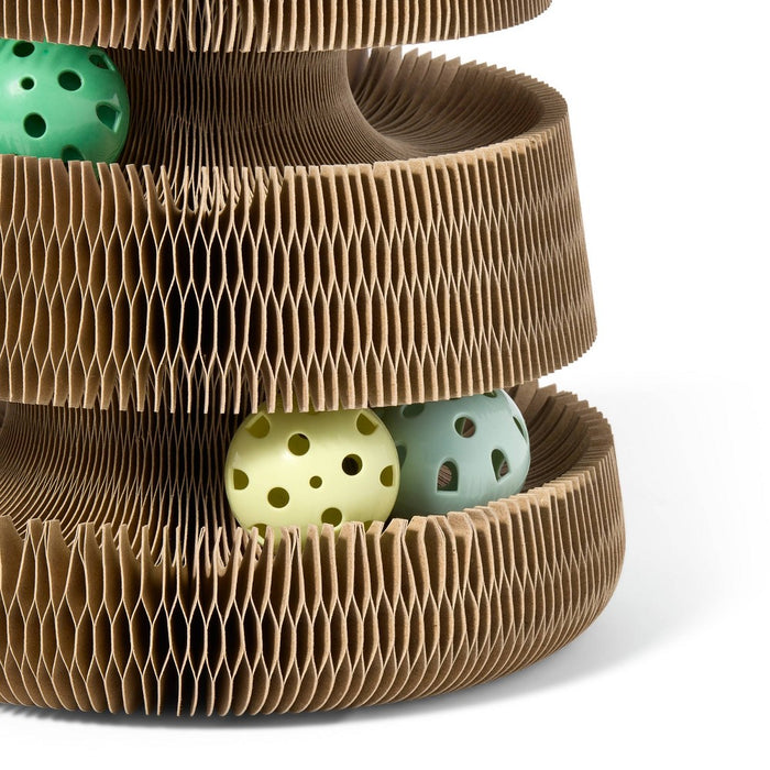 Corrugated Paper Toy Ball Track - Project Unity