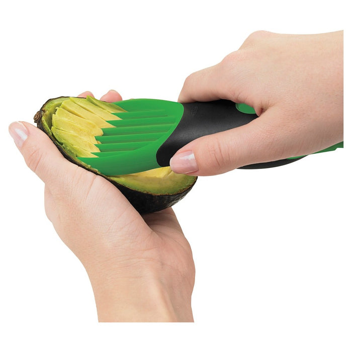 OXO 3In1 Avocado Slicer Green