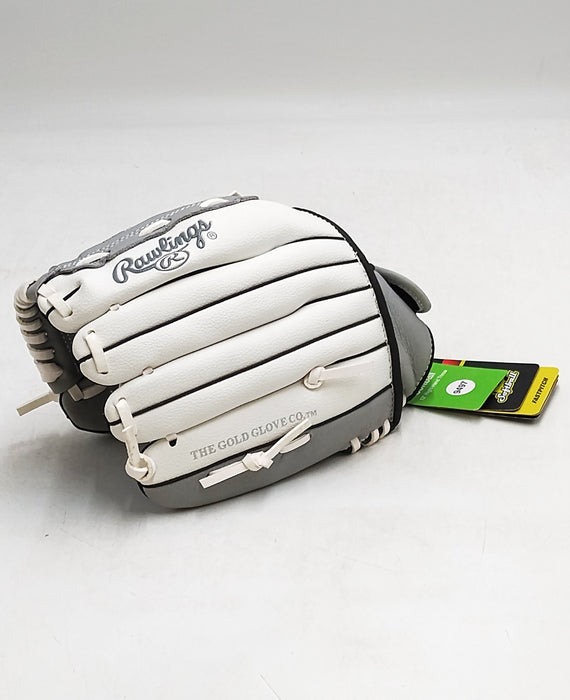 Rawlings 12" Fielding Gloves - White/Gray