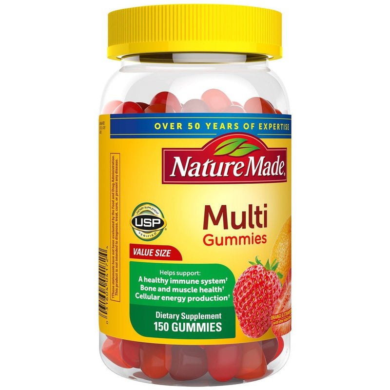 Nature Made Multivitamin Gummies - Orange, Cherry & Mixed Berry - 150ct