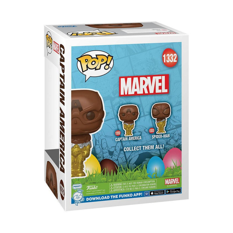 Funko POP! Marvel: Captain America Chocolate Figure