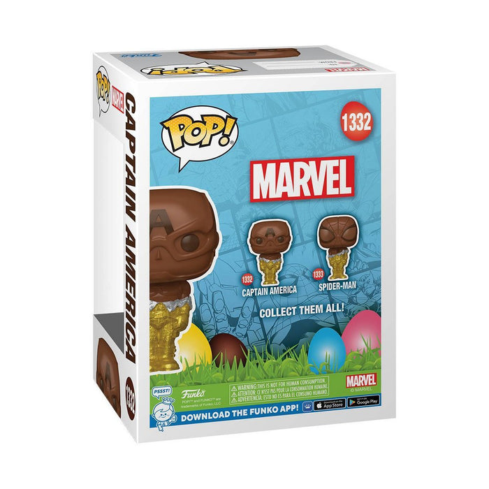 Funko POP! Marvel: Captain America Chocolate Figure