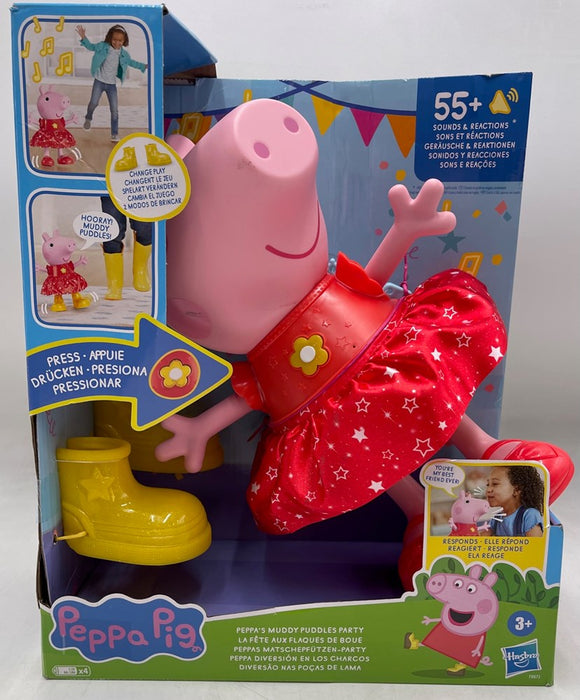 Peppa Pig Peppa’S Muddy Puddles Party Singing And Dancing Doll *SEE DETAILS*