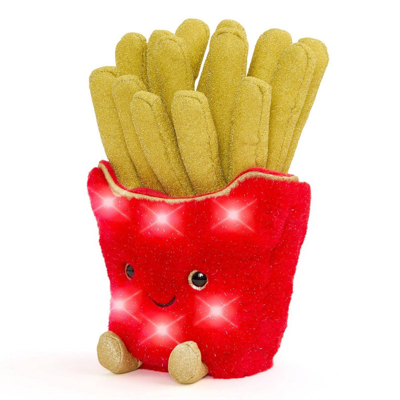 FAO Schwarz 11" Glow Brights Plush LED with Sound French Fries