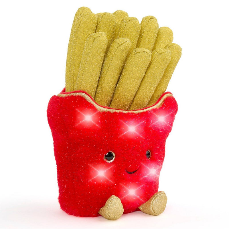 FAO Schwarz 11" Glow Brights Plush LED with Sound French Fries