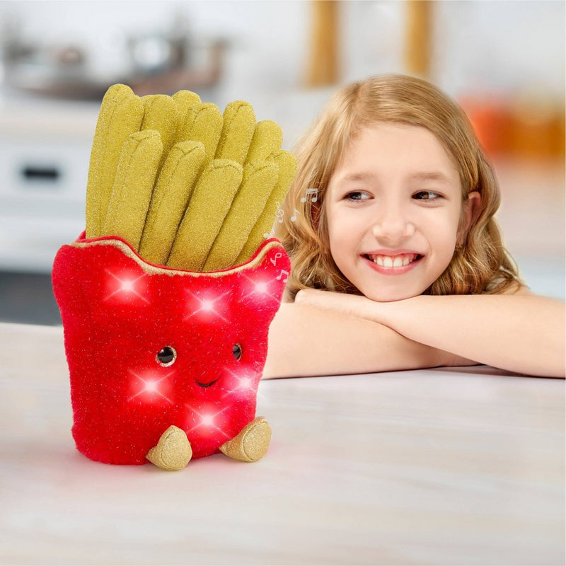 FAO Schwarz 11" Glow Brights Plush LED with Sound French Fries