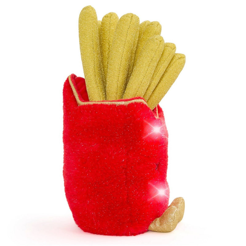 FAO Schwarz 11" Glow Brights Plush LED with Sound French Fries