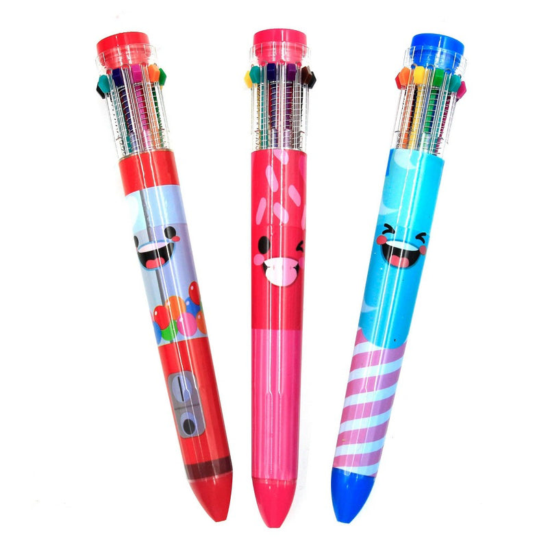 3ct Ballpoint Pens Scented Rainbow - Sugar Rush