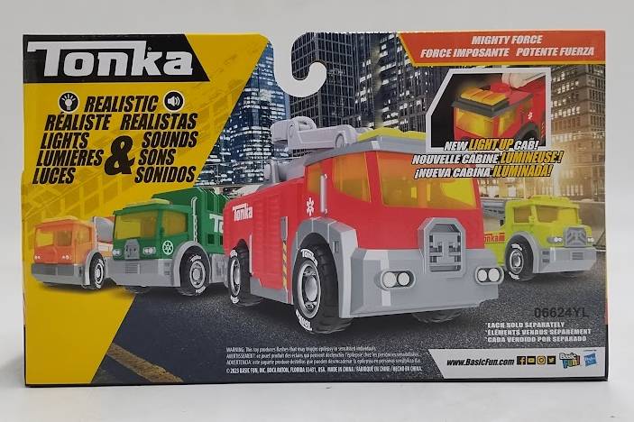 Tonka Mighty Machines Lights & Sounds Nozzle RED Truck