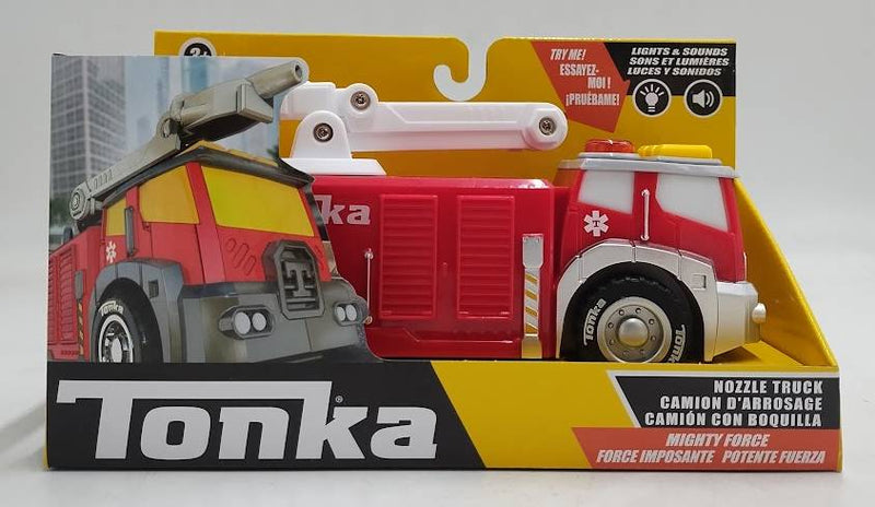 Tonka Mighty Machines Lights & Sounds Nozzle RED Truck