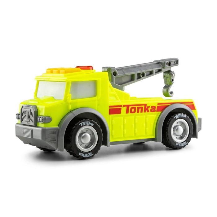Tonka Mighty Machines Lights & Sounds - Tow Truck - Neon