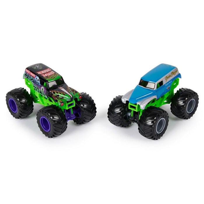 Monster Jam 2 Pack Grave Digger VS Grave Digger The Legend