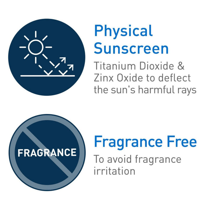 CeraVe 100% Mineral Sunscreen Stick for Face and Body - SPF 50 - 0.47oz
