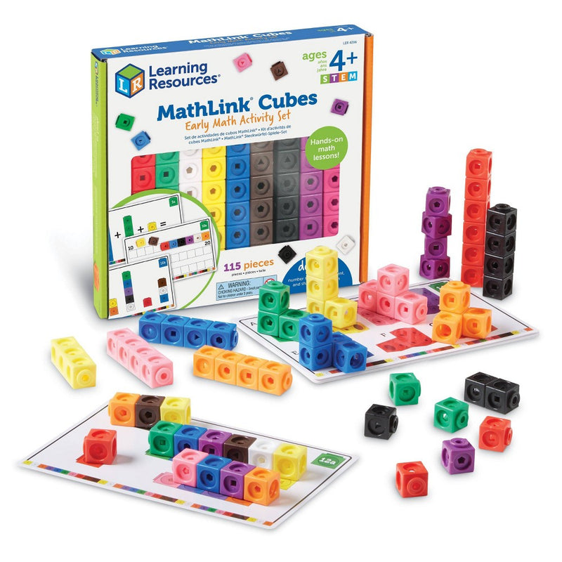 Learning ResourcesMathLink Cubes Early Math Activity Set