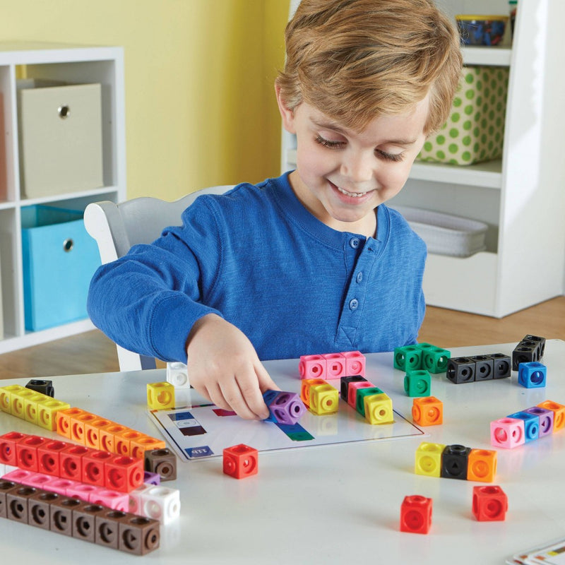 Learning ResourcesMathLink Cubes Early Math Activity Set