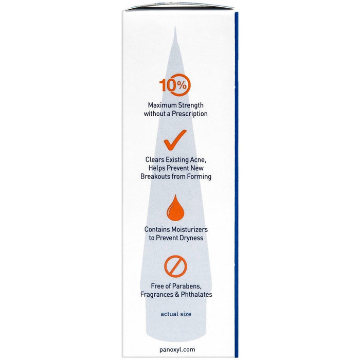 PanOxyl 10% Benzoyl Peroxide Acne Foaming Wash - 1oz