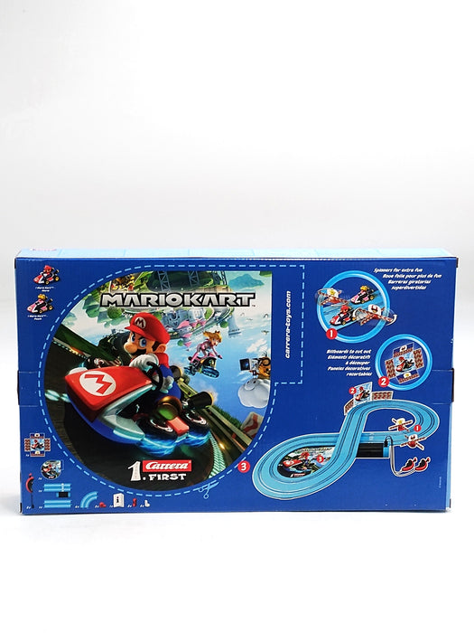 Carrera First Mario Kart Racing Set - featuring Mario and Peach
