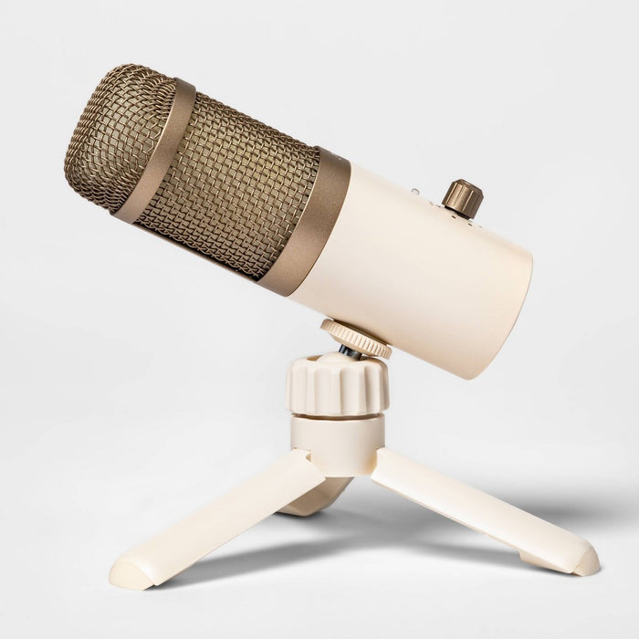 Desktop Microphone - heyday Stone White