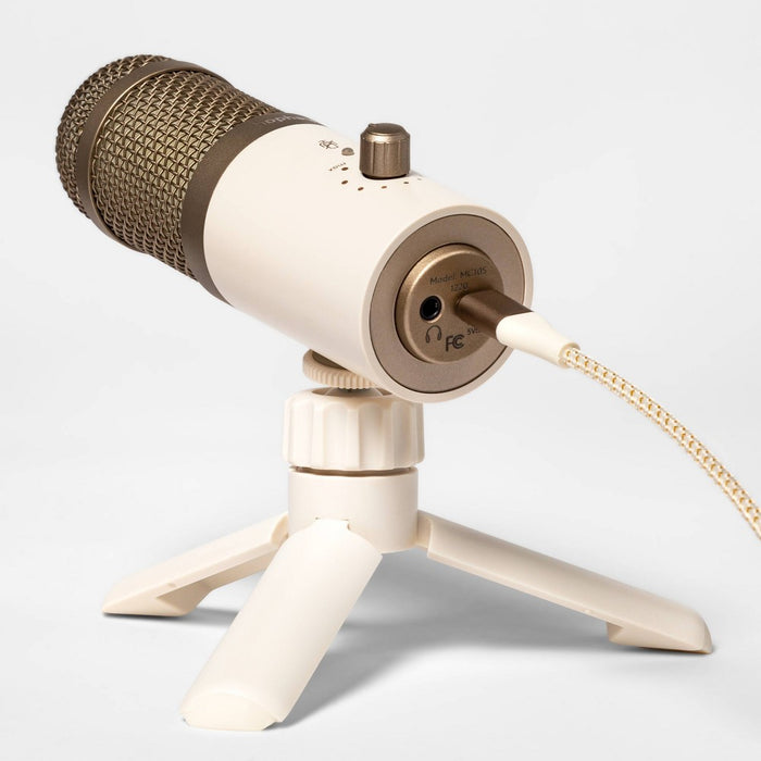 Desktop Microphone - heyday Stone White