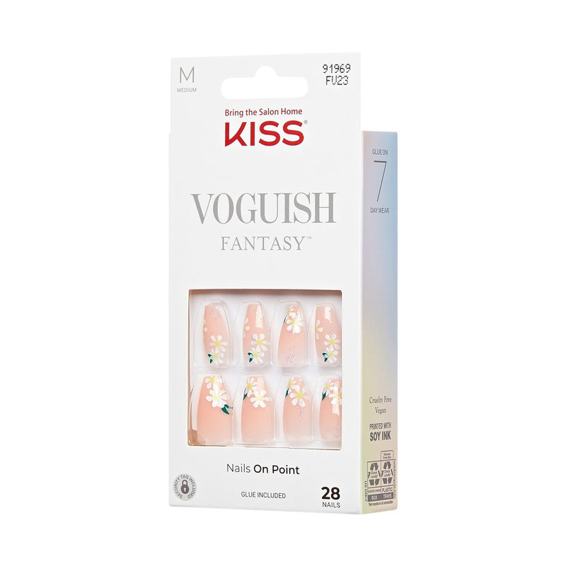 KISS Products Voguish Fantasy Fake Nails - 4 Wheel Drive - 31ct