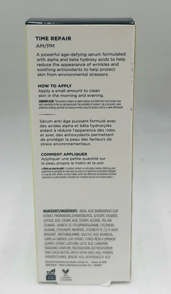 Aloette Time Repair Anti Wrinkle Serum, Age Defying Face Serum