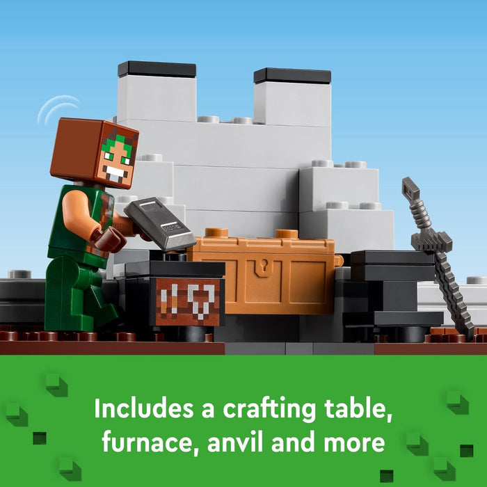 LEGO Minecraft The Wolf Stronghold Fortress Playset Video Game Toy 21261