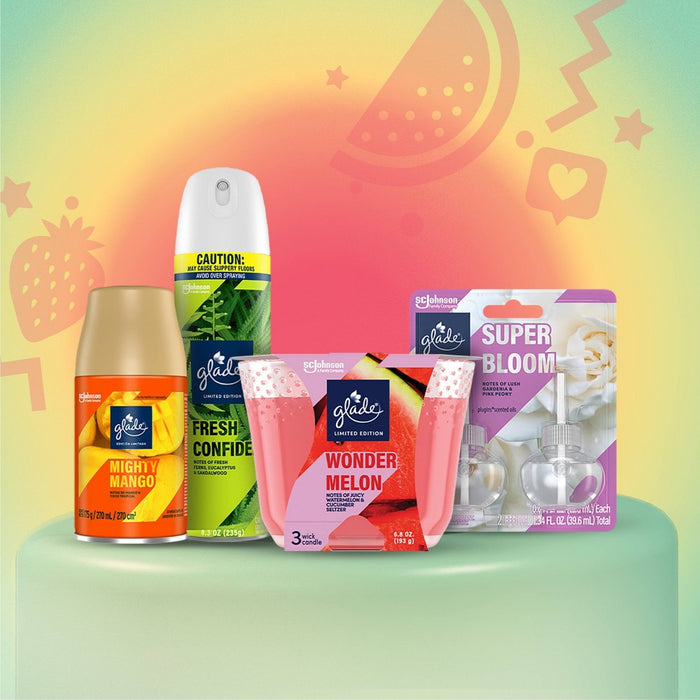 Glade Automatic Spray Air Freshener Wonder Melon - 6.2oz