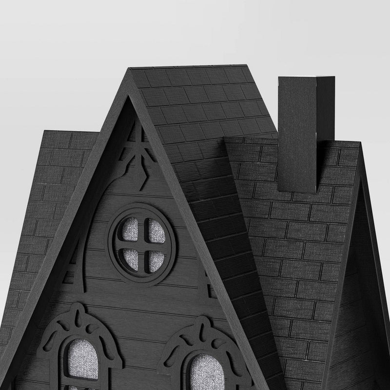Small Haunted House Figurine Black - Threshold