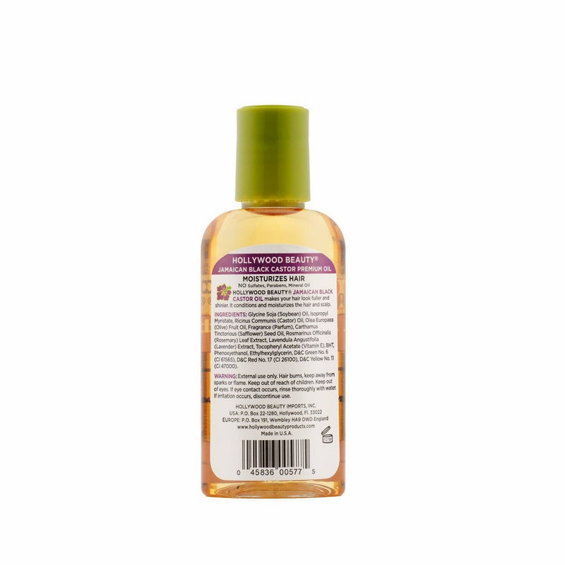 Hollywood Beauty Jamaican Black Castor Hair Oil - 2 fl oz