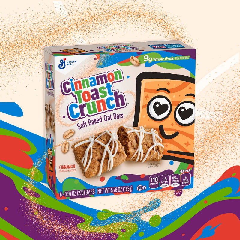 Cinnamon Toast Crunch Soft Baked Oat Bar - 6ct/5.76oz