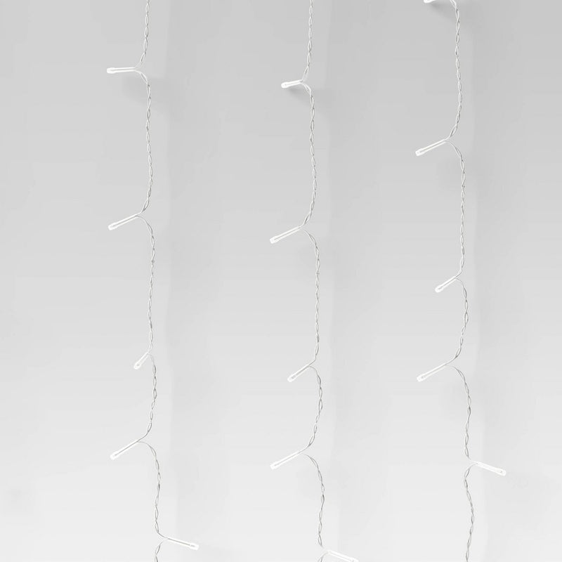 Curtain String Lights with Clips White - Room Essentials: LED Fairy Lights