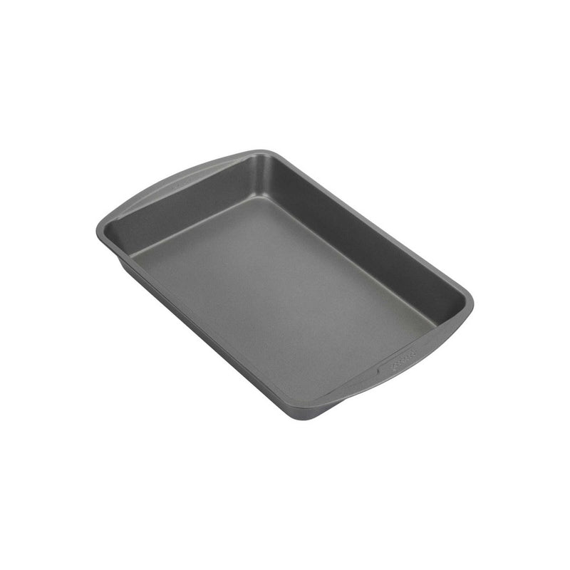 GoodCook 9"x13" Nonstick Steel Ready Rectangle Cake Pan Gray