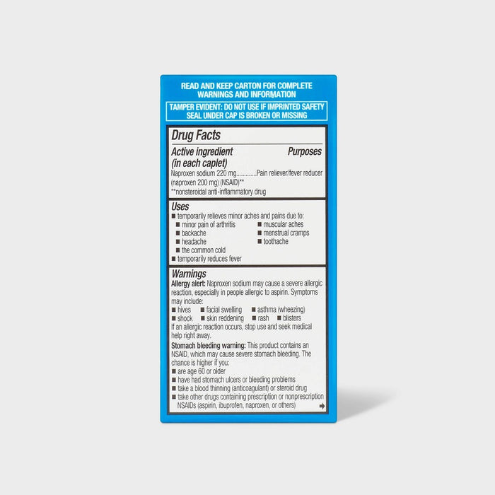 Naproxen Tablets (NSAID) - 50ct - up&up