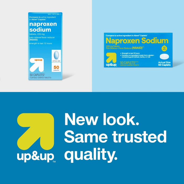 Naproxen Tablets (NSAID) - 50ct - up&up