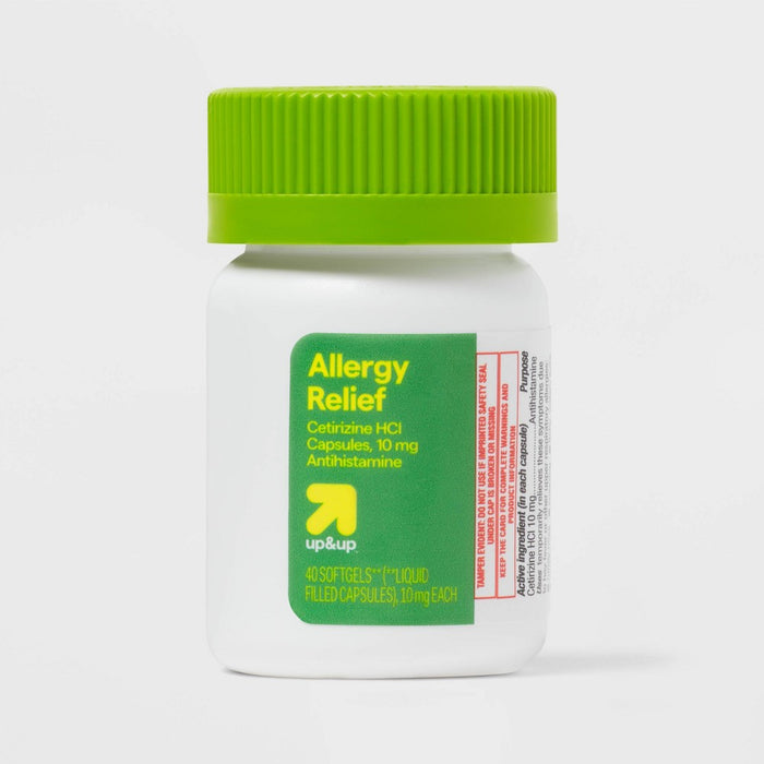 Cetirizine HCL/ Allergy Relief Softgels - 40ct - up&up
