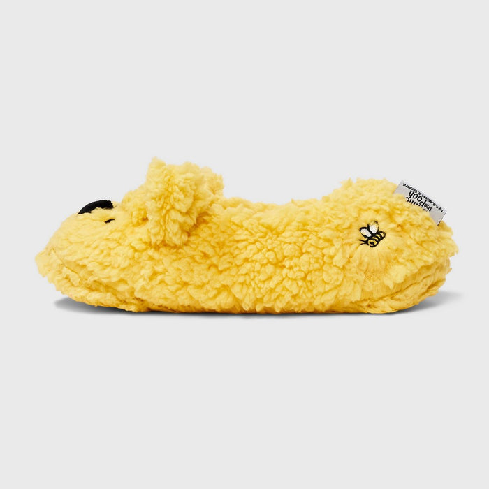 Women's Disney Winnie the Pooh Slippers - Yellow M/L