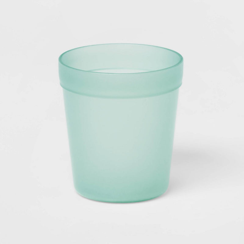 8oz 6pk Plastic Cool Colors Kids' Short Tumblers - Pillowfort