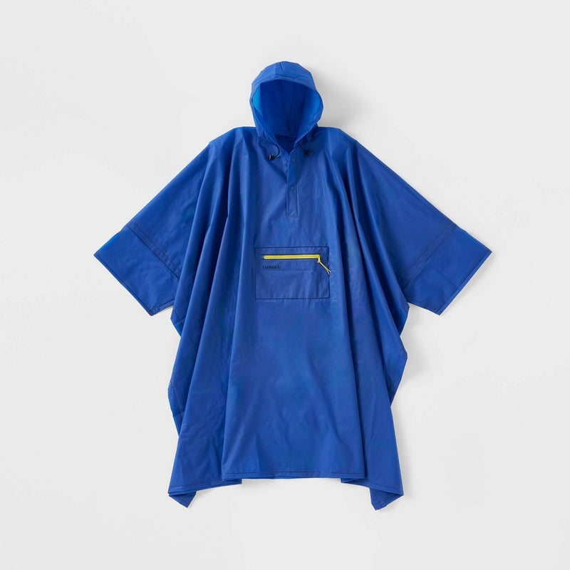Peva Pull-On Blue Poncho - Embark