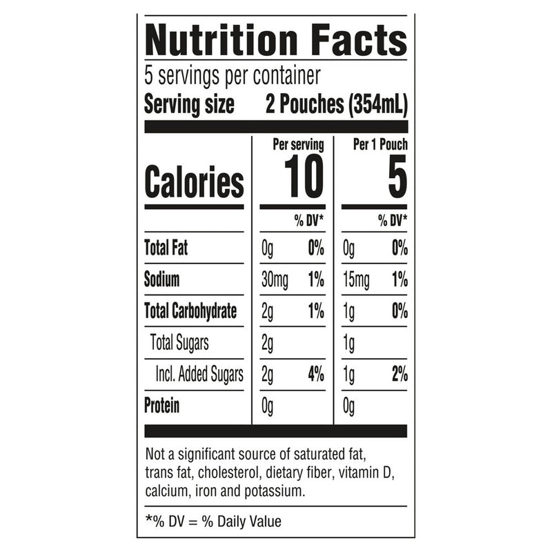 Capri Sun Roaring Waters Fruit Punch Pack - 10pk/6 fl oz Pouches