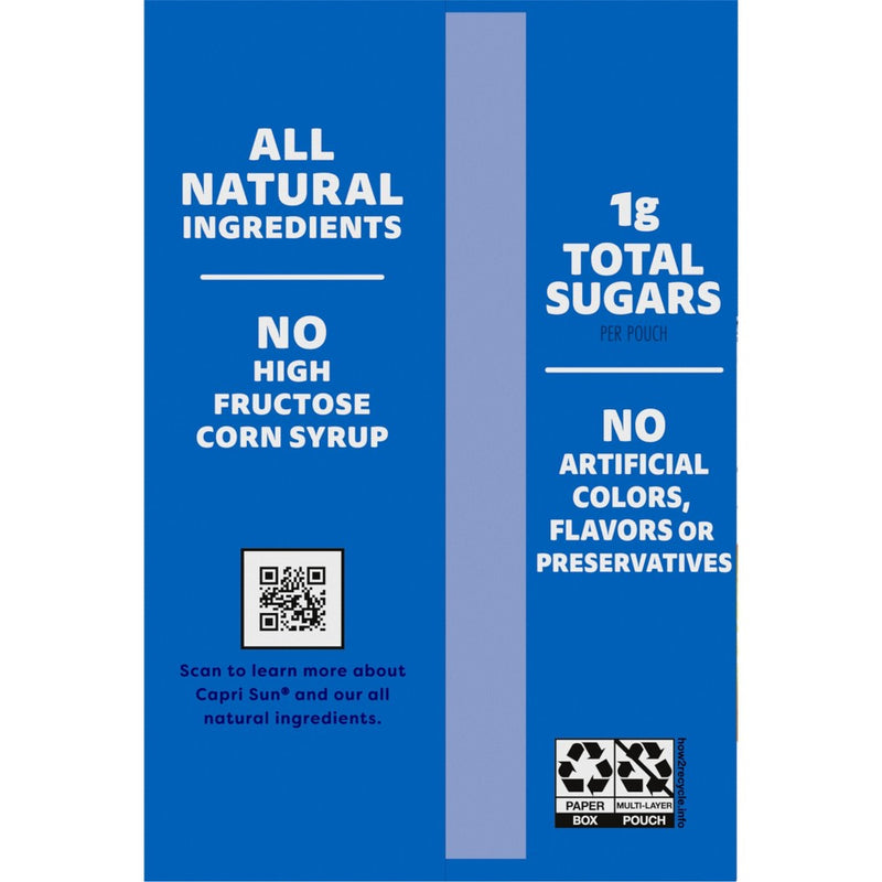 Capri Sun Roaring Waters Fruit Punch Pack - 10pk/6 fl oz Pouches