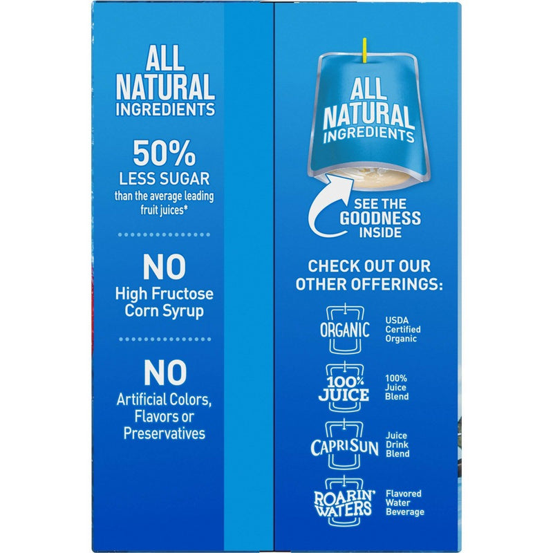 Capri Sun Roaring Waters Fruit Punch Pack - 10pk/6 fl oz Pouches