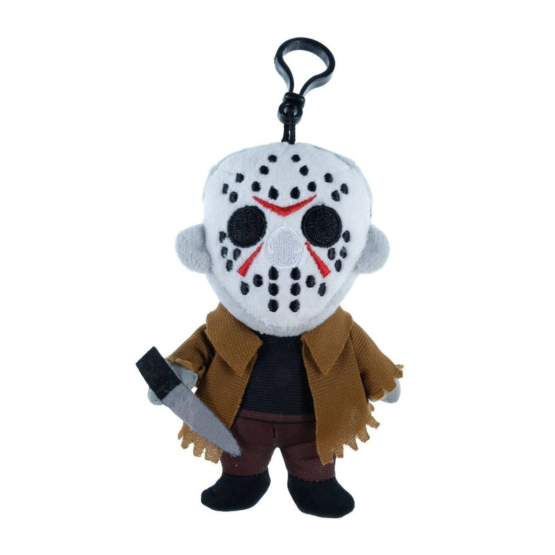 Warner Bros. 4" Friday The 13th Jason Vorhees Plush Halloween Decorative Clip