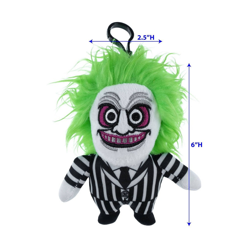 Warner Bros. 5" Beetlejuice Plush Halloween Decorative Clip